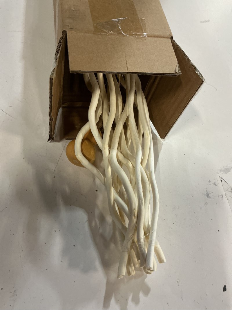 Condition photo showing Good Condition for 21-23 Inch Dried Natural Curly Willow Branch 15 Pcs Decorative Twisted White Sticks, 3 Pieces Mini Real Gourds for Home Decor thick