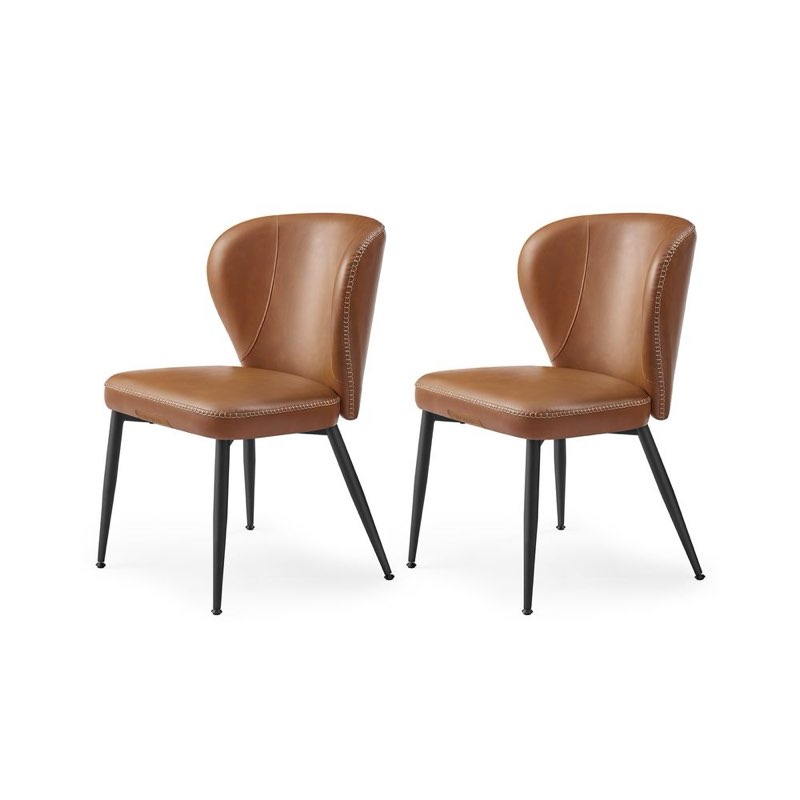 vasagle ekho collection - dining chairs set of 2