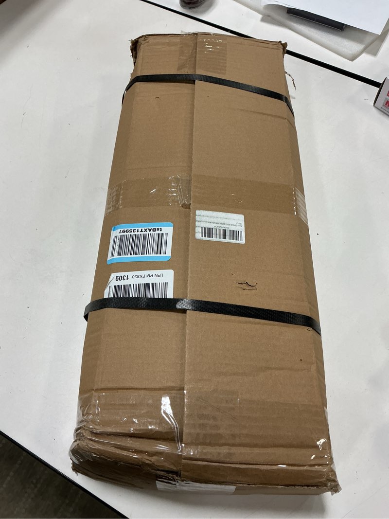 Condition photo showing New/Like New for Oval Solid Wood Narrow Side Table, Slim End Table, Small Coffee Table (Chestnut, XLarge) XLarge Chestnut