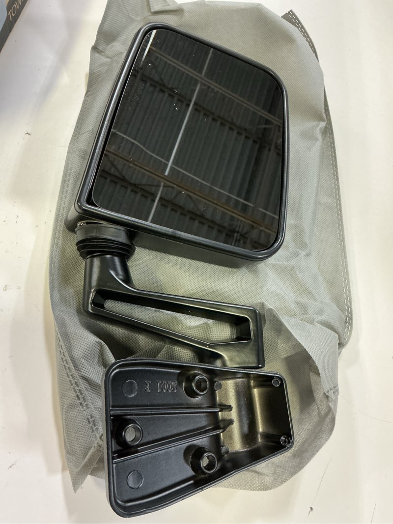 Condition photo showing New/Like New for set side mirrors assembly fit 1987-1995 1997-2002 for jeep wrangler | |1997-2002 for jeep for tj |door manual fold |non-heated |manual textured black |55027208 68084718 ch1320101 ch1321102 55027208 68084718 (a pair) manual fold side view mirror