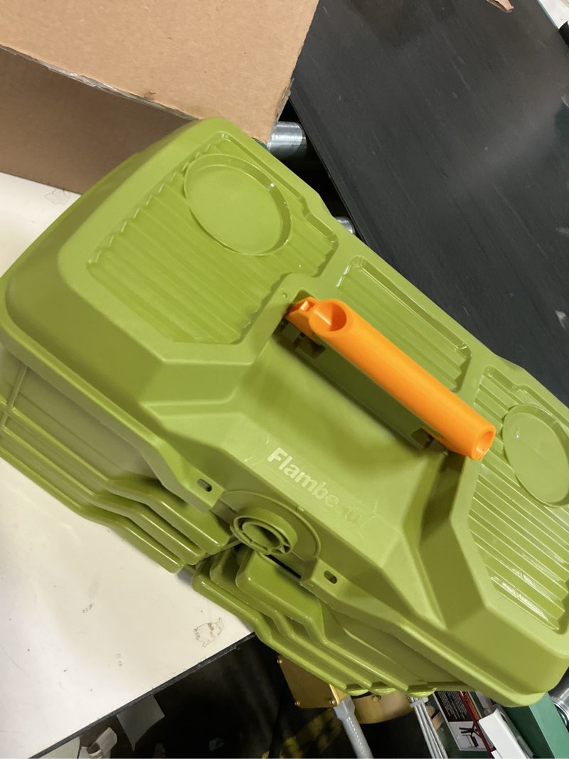 Condition photo showing As Is for Flambeau Outdoors 4.6 stars out of 102 reviews (4.6)| 102 Flambeau Outdoors, NextGen 6/0 Large Tackle Box, 15.5 inches, Fishing Tackle Box, Plastic, Green