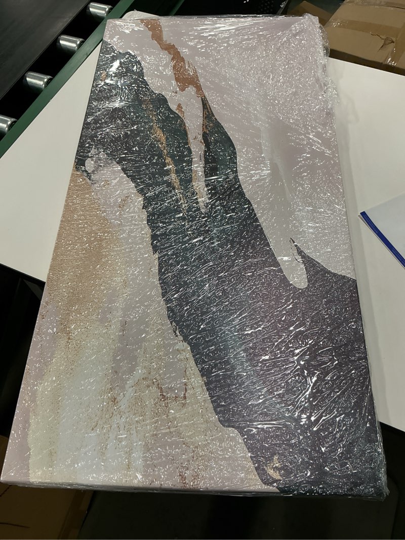 Modern Palette Knife Art Handmade Abstract Oil Paintings Sailboat Seascape 20x40