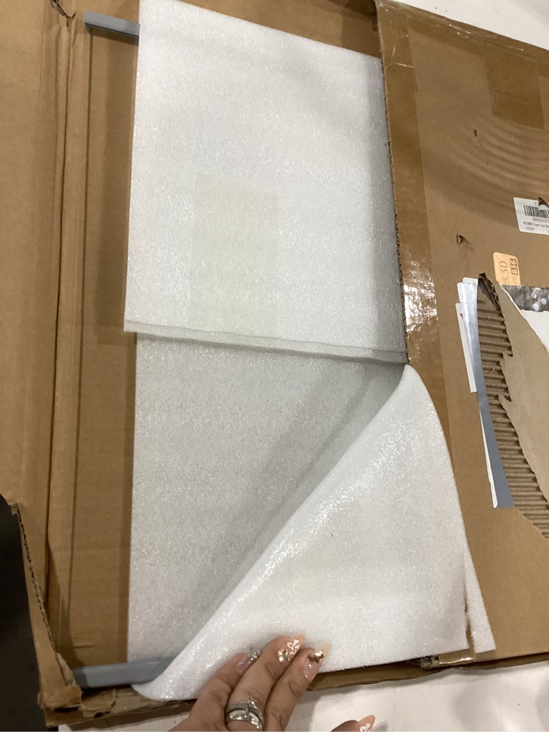 Condition photo showing Good Condition for w11188040 freezer glass shelf replacement for whirlpool maytag refrigerator glass shelf -replaces w11135529 ap6286990-17-5/16" wide x 16-3/8" deep
