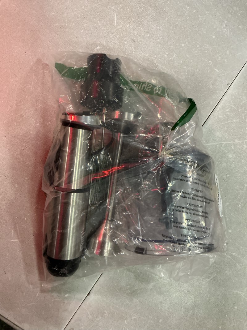 Condition photo showing As Is for immersion blender handheld gavasto hand blender,20 speeds and turbo mode hand mixer, 3-in-1 heavy duty copper motor stainless steel