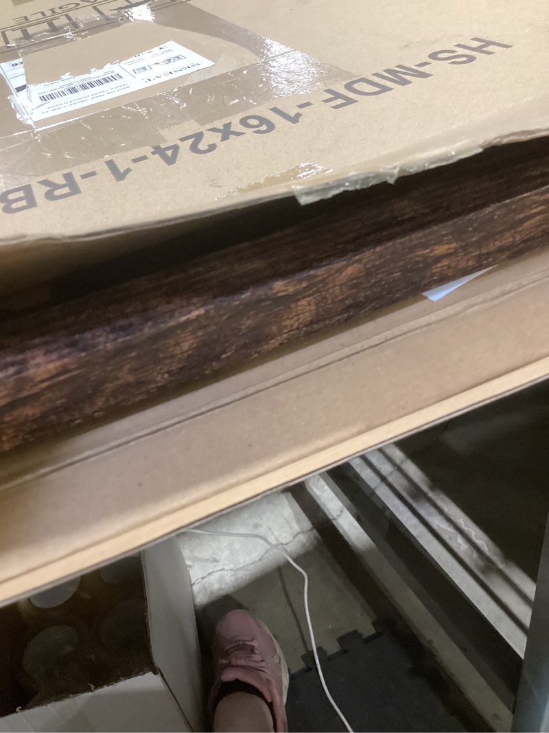 Condition photo showing Good Condition for seseat 8x10 picture frame rustic brown, display pictures for wall and tabletop, 1 pack brown 8x10