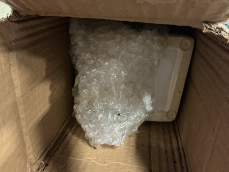 Condition photo showing As Is for Verdeora 24" Real Touch White Phalaenopsis Artificial Flowers-Decorative Faux Potted Orchids for Home Decor, Office Desk & Hotel Displays