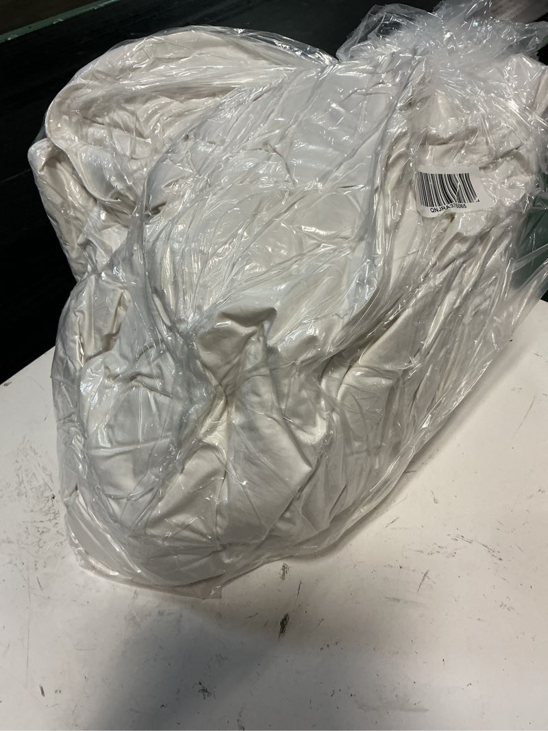 Condition photo showing As Is for premium down duvet insert, king/cal king, down