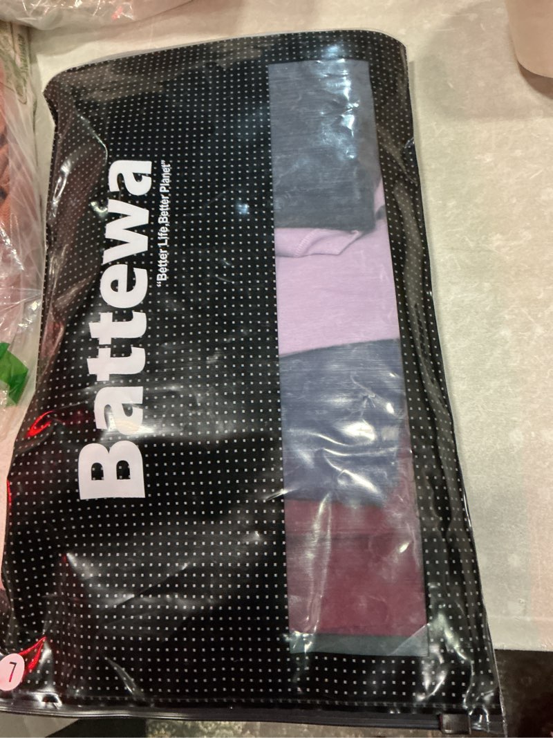 Condition photo showing Good Condition for battewa full-cover incontinence underwear for women overnight leak proof panties cotton bladder control absorbent briefs 60ml,5pack (multi color,l) multi-colored large