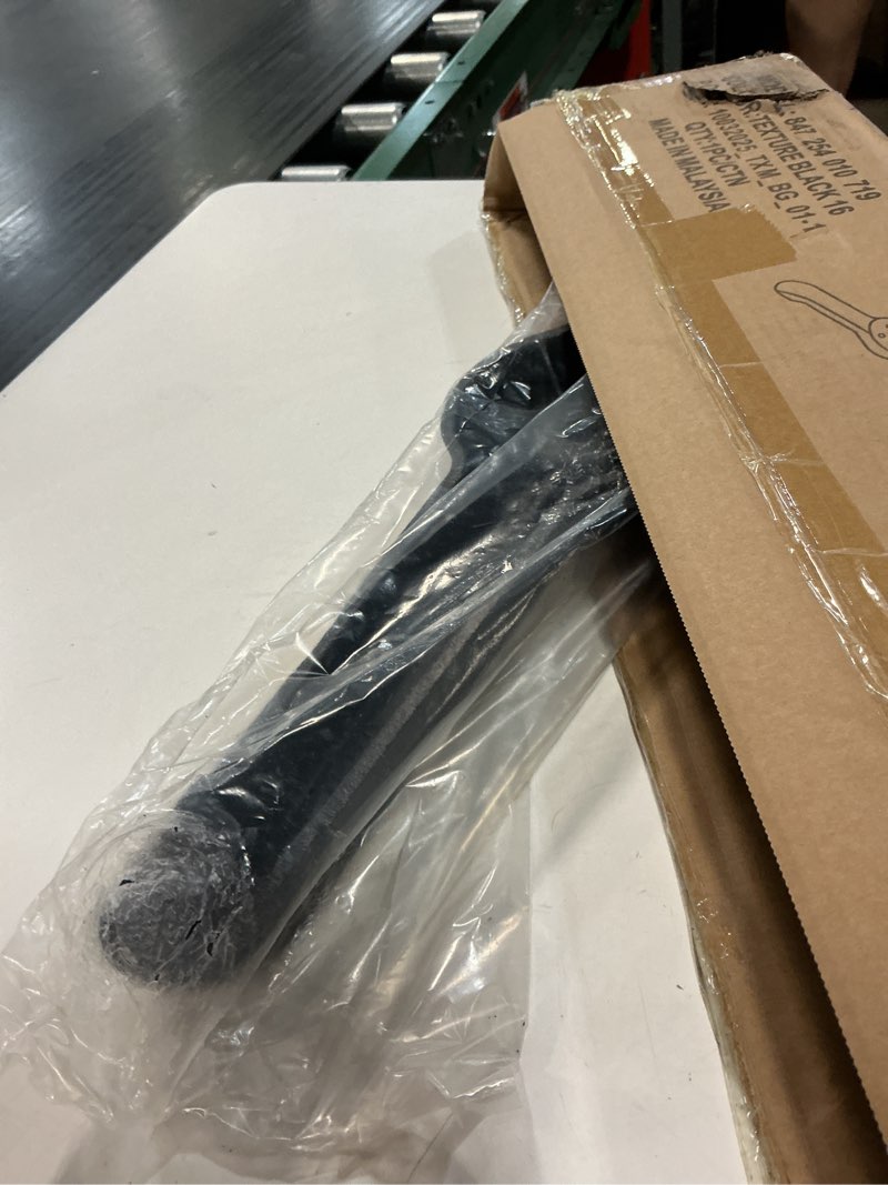 Condition photo showing Good Condition for flash furniture 5" x 22" restaurant table t-base with 3" diameter table height column, commercial t-base cast iron restaurant table base, black