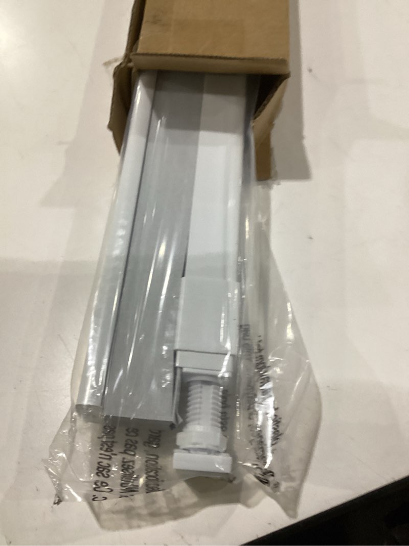 Condition photo showing New/Like New for lazblinds cordless cellular shades, no tools no drill blackout honeycomb shades pleated blinds for windows, 31'' w x 48'' h, silver white blackout-silver white 31'' w x 48'' h