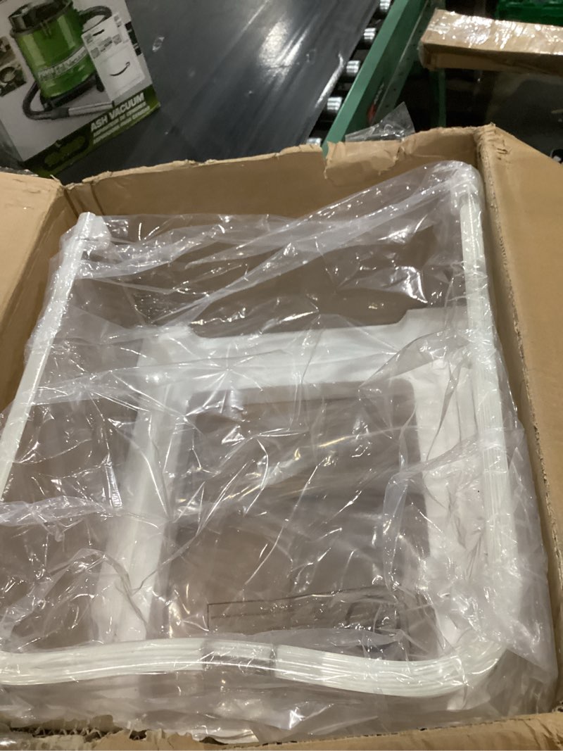 Condition photo showing Good Condition for Acrylic Anti-Skip Shower Bench, Clear Shower Stool for Inside Shower, Modern Shower Chair with Curved Seat & Water Leaking Hole 300LBS Weight Capacity Round