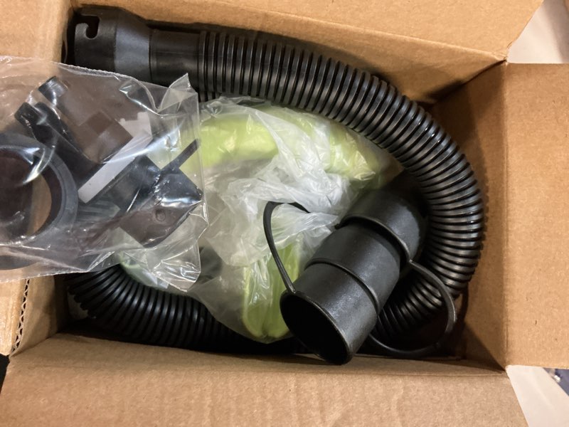 Condition photo showing New/Like New for balloon pump green