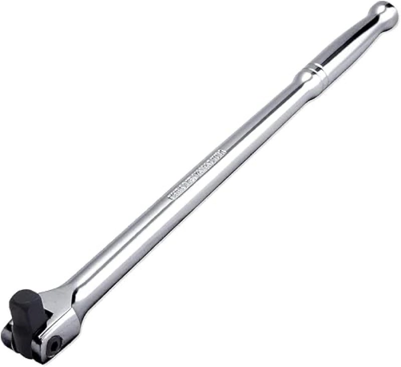 Neiko 00211A 1/2-Inch-Drive Extension Breaker Bar, 18 Inches Long, Made with CrV Steel