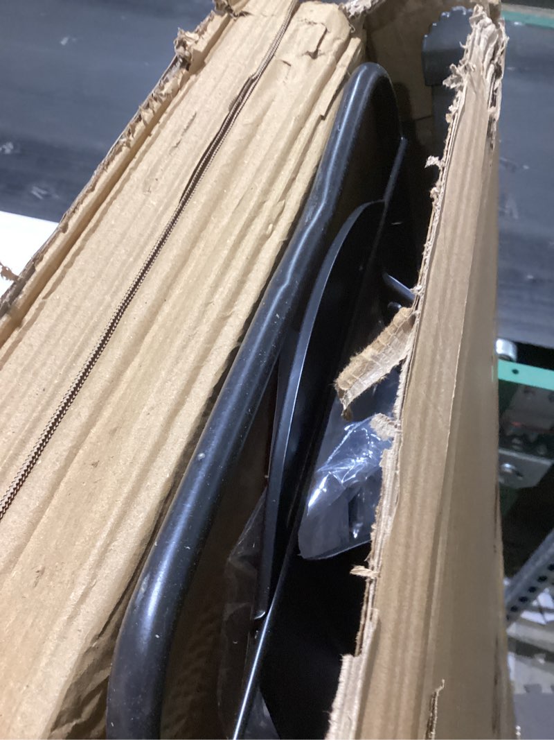 Condition photo showing Good Condition for Extra-Wide Ironing Board – 48"×18" Large Surface (57" w/Iron Rest) • Built-in Clothes Rack, Hanger & Cord Holder • Heat-Resistant Cover • Heavy-Duty, No Wobble • Adjustable Height • Black Grey.