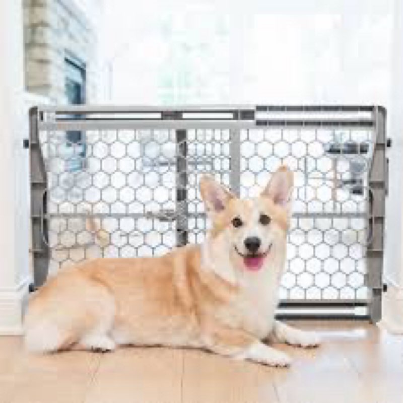 Carlson 23" Plastic Expandable Pet Gate