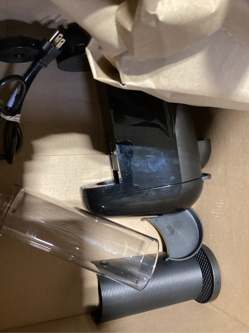 Condition photo showing As Is for Nespresso Vertuo Plus Coffee and Espresso Maker by Breville, Ink Black Machine Ink Black