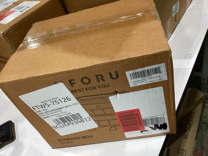 Condition photo showing New/Like New for UFORU Organizers Storage Box for lego: Plastic Stackable Storage Case with Building Blocks Lids, Con