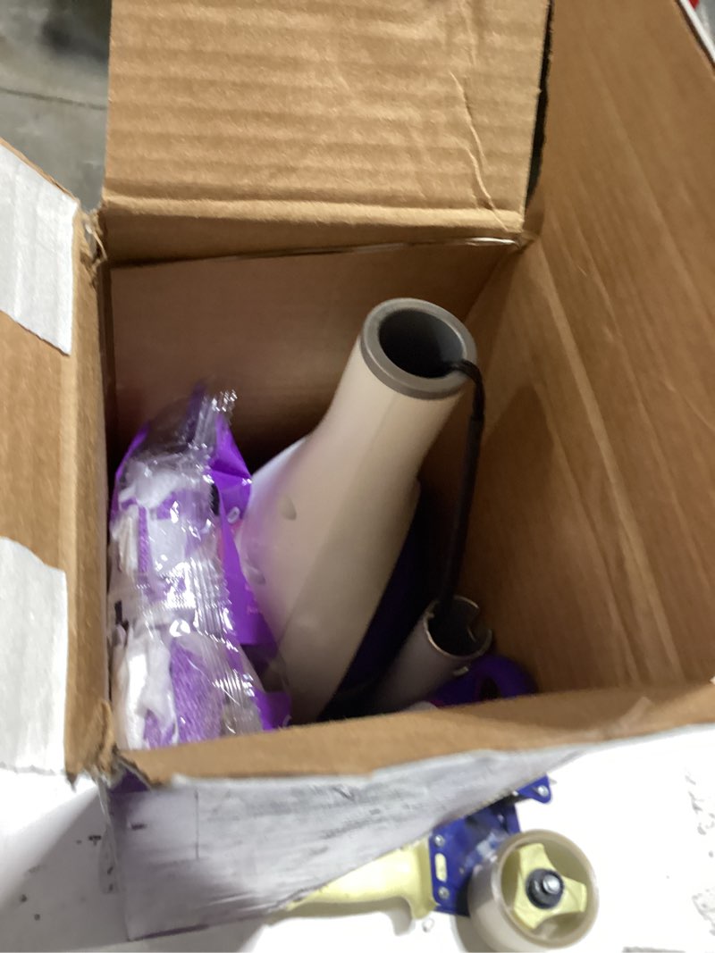 Condition photo showing Good Condition for swiffer powermop multi-surface mop kit for floor cleaning, includes powermop, 2 mopping pad refills, 1 cleaning solution with fresh scent and 2 batteries purple and white