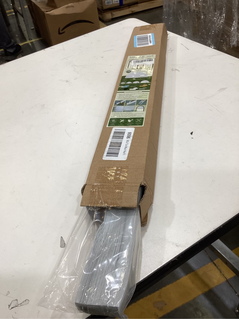 Condition photo showing New/Like New for arch window shade blackout cellular shades half circle moon window covering no drill honeycomb cordless blinds for indoor window room darkening easy install light blocking blinds (1, beige, 48x24inch) 48"w x 24"h beige