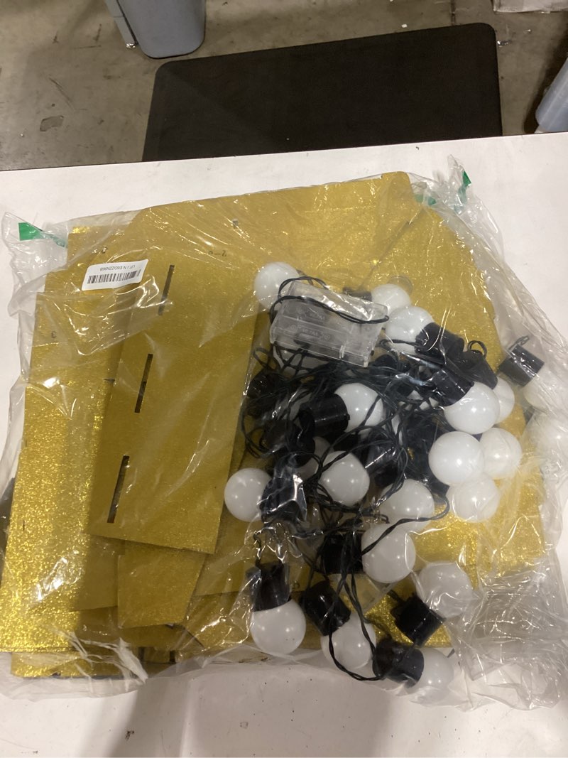 Condition photo showing Good Condition for froova 2026 light up numbers marquee 3ft for graduation decorations graduation cap gold large mosaic number lights sign cardboard pre-cut frame for class of 2026 high school college grad party