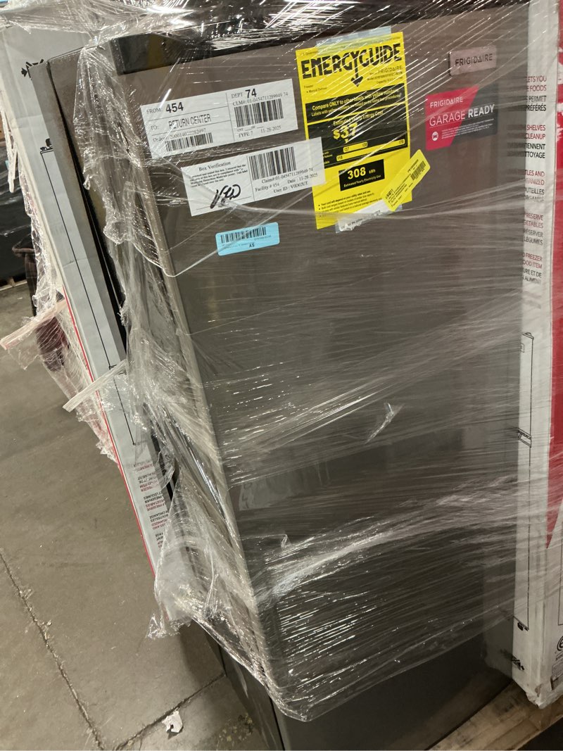 6.5 cu. ft. upright freezer- platinum