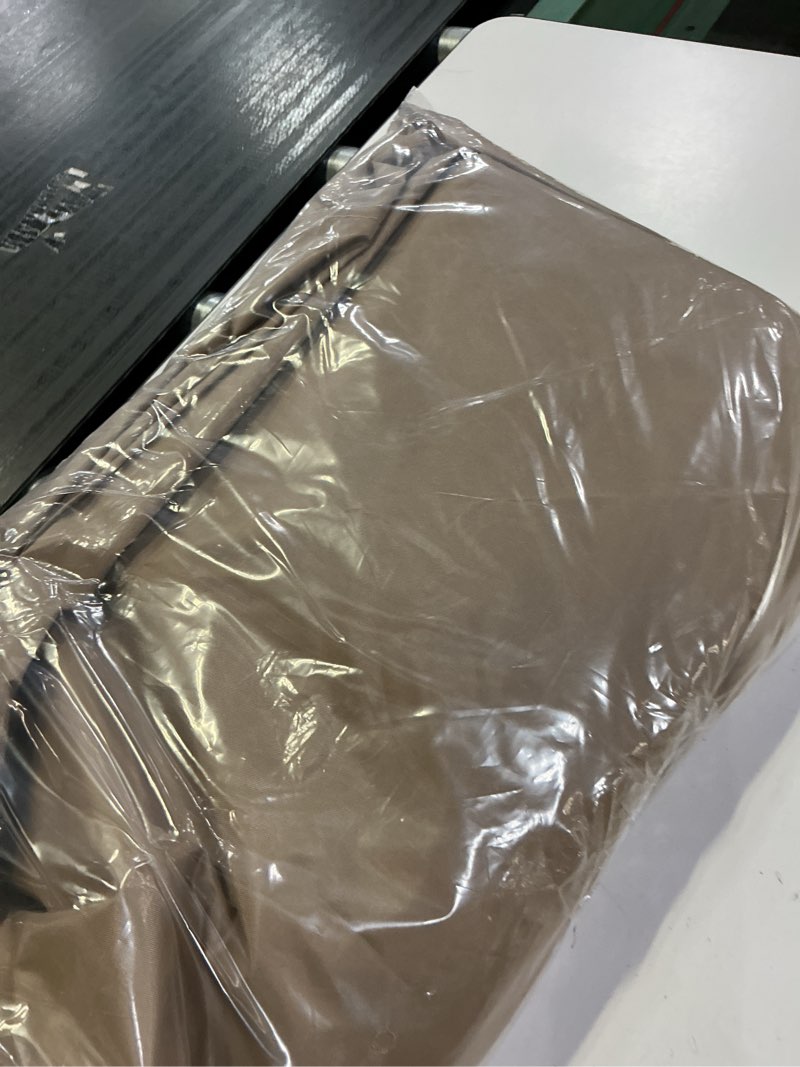 Condition photo showing Good Condition for 10x10 pop up canopy replacement top cover with air vent for straight leg canopy tent, waterproof for outdoor garden patio camping sun shade(top only) (khaki, 1) 1 khaki