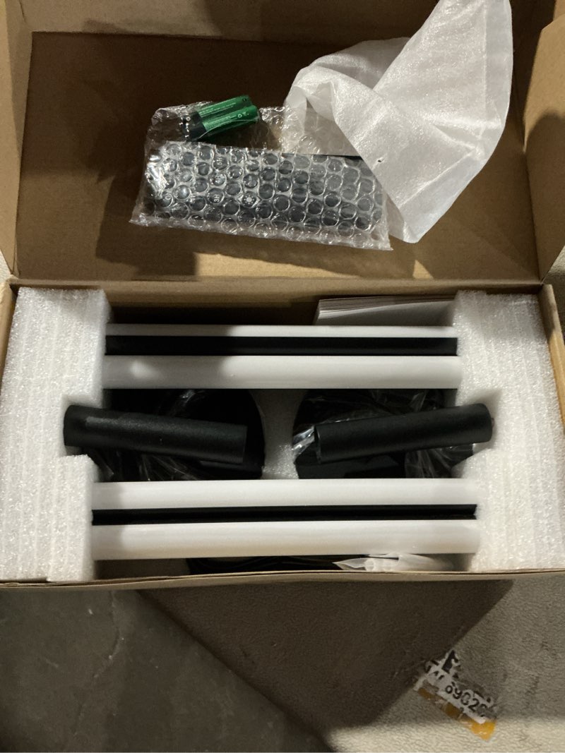 Condition photo showing Good Condition for Battery Operated Wall Sconces Set of 2, Modern Wireless Wall Lights with Remote & Touch Control, 24 Inch Black Dimmable Rechargeable LED Sconce with 3 Colors & Timer for Bedroom, Living Room, Hallway Black 24inch-2 Pack