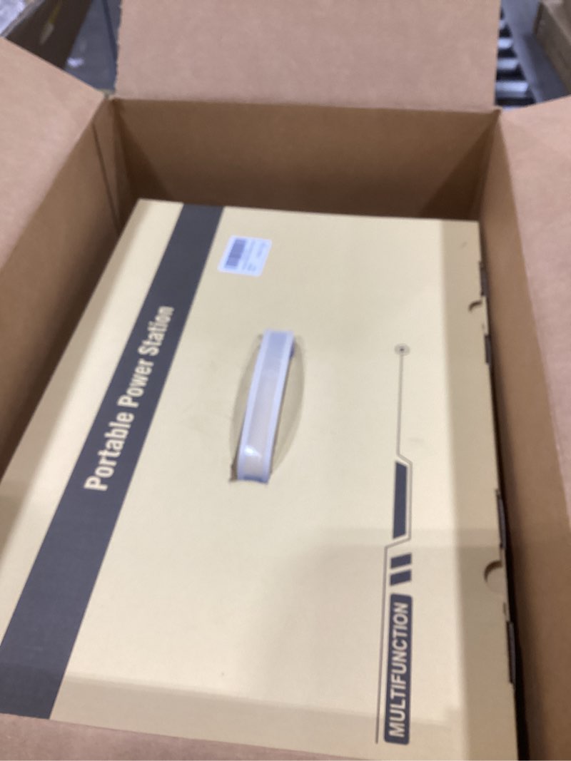 portable power station 600w, powkey 296wh battery backup with 2 pure sine wave ac outlets, usb-c pd1