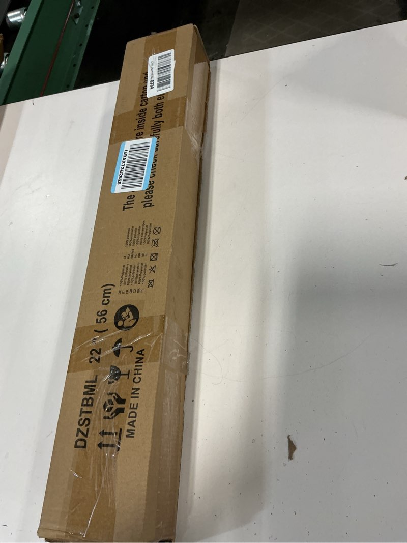 Condition photo showing New/Like New for LUCKUP Cordless Zebra Blinds Roller Shades for Window-Dual Layer Sheer Blinds Light Control with Valance Day Night Privacy Light Filtering Fabric, 22" W x 72" H, White 22"W x 72"H White-light Filtering