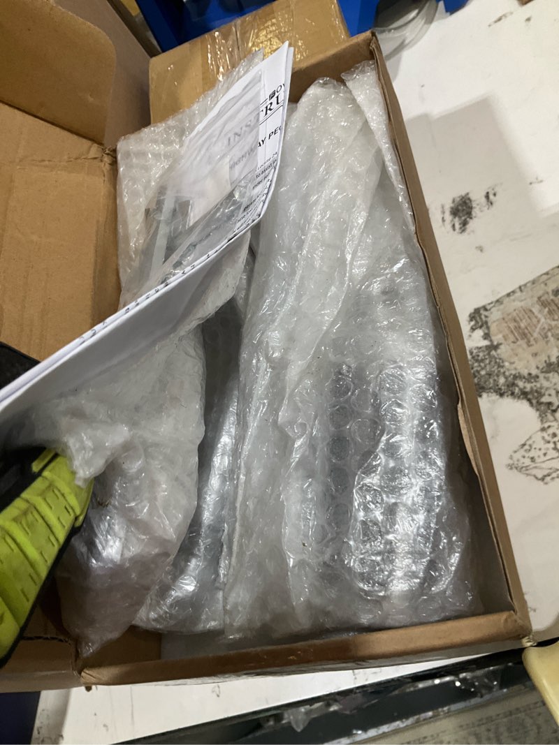 Condition photo showing Good Condition for fovplue 1.25" highway footpegs,adjustable long angled highway pegs w/mounts for harley touring street glide electra glide road king softail cvo dyna trike vrsc sportster w/1-1/4" engine guard,chrome#1 chrome long angled