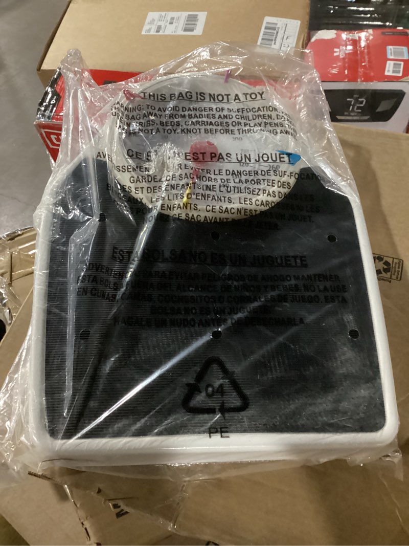 Condition photo showing New/Like New for Taylor Battery Free Analog Scales for Body Weight, 330LB Capacity, Easy to Read Large 7-inch Dial, 18.4 x 13.7-inch Ribbed Mat Platform, Black White 330 Pound