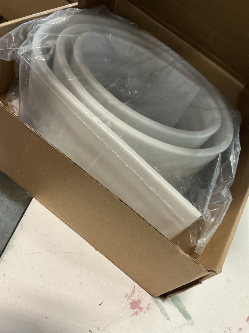 Condition photo showing Good Condition for 3.8'' high shower threshold water dam collapsible 70in shower water splash guard for shower water blocker for wet and dry separation bathroom and kitchen