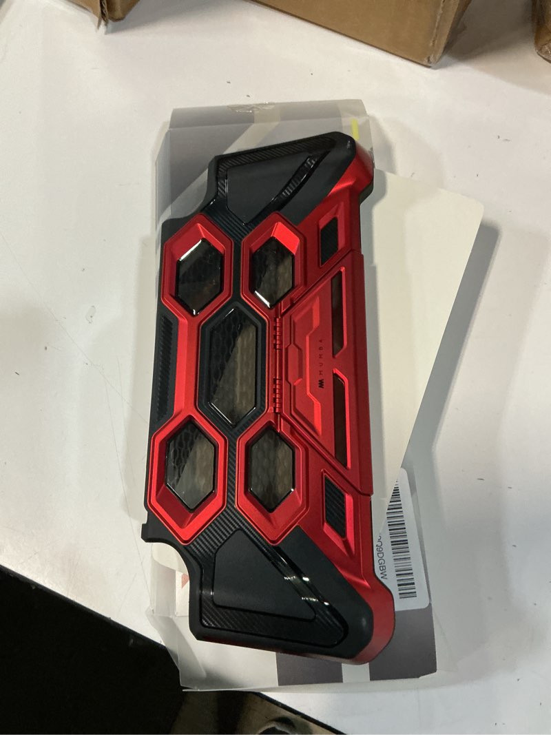 Condition photo showing Good Condition for mumba protective case for nintendo switch, [battle series] heavy duty grip cover for nintendo switch console with comfort padded hand grips and kickstand (red)
