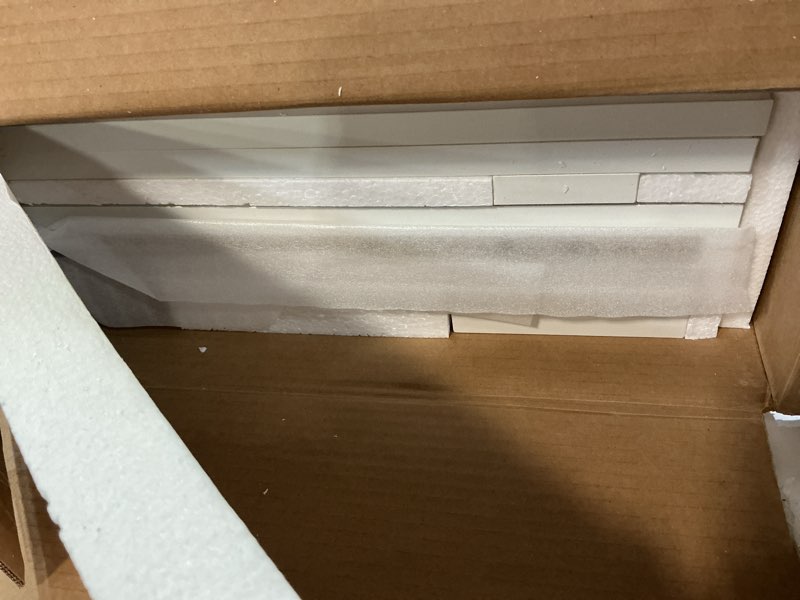 Condition photo showing Good Condition for black led nightstand with charging station, side table with 3 drawers and light, end table with open storage, beside cabinet for bedroom one nightstand