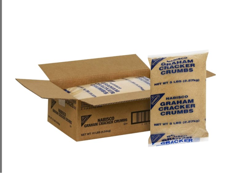 Nabisco Graham Cracker Crumbs, 5 Pound (Pack of 2) ( BB 01 SEP 2025)