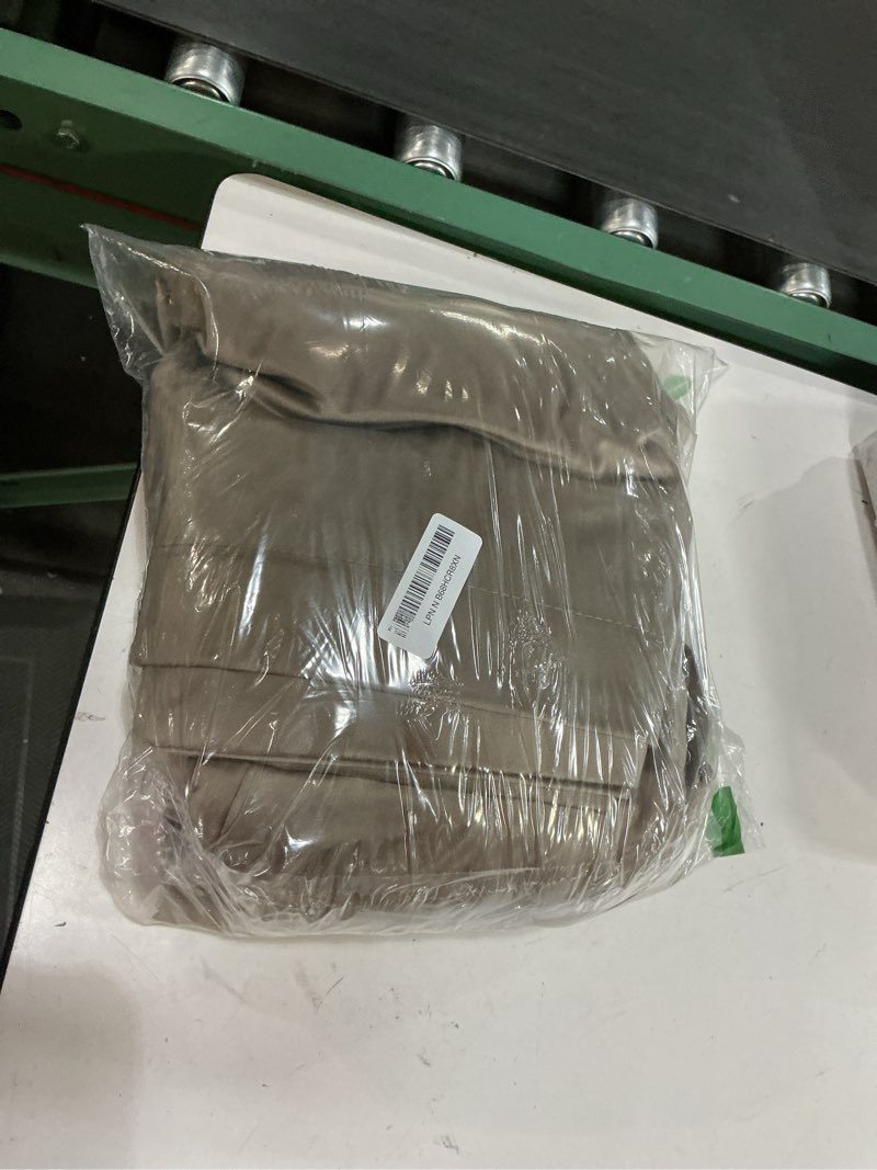 Condition photo showing Good Condition for stangh taupe velvet curtains 108 inches long, vertical room darkening floor to ceiling drapes heavy duty farmhouse temperature balance panels for nursery living room, w52 x l108, 2 panels 52"w x 108"l (pack of 2) * champagne taupe