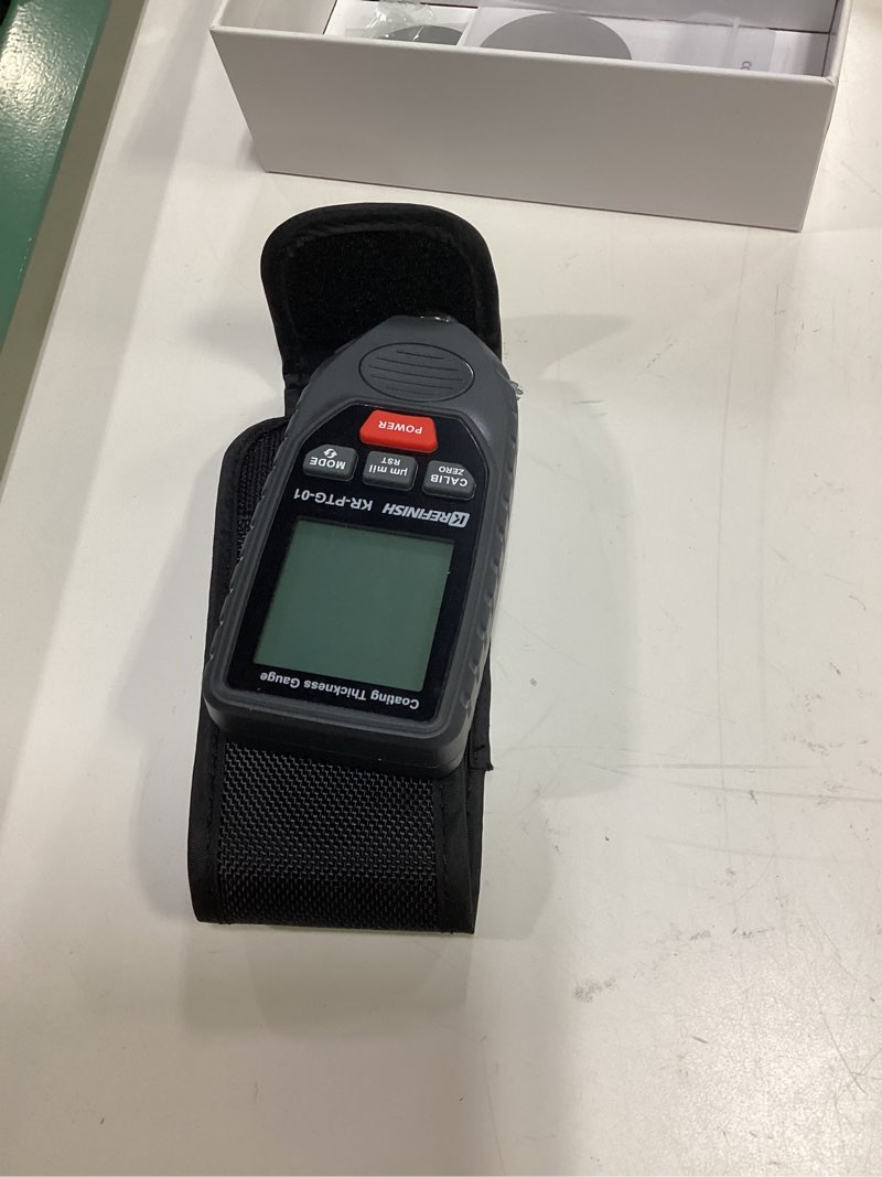 Condition photo showing Good Condition for krefinish paint thickness gauge car digital accurate mil coating thickness meter car paint depth gauge test precise for used car buyers and auto body shops