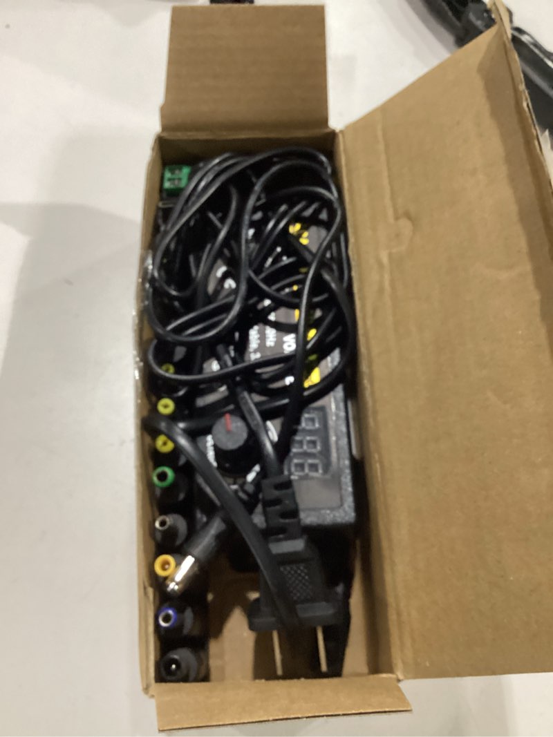 Condition photo showing New/Like New for 72W Power Supply Adjustable DC 3V ~ 24V Variable Universal Switching AC/DC Adapter 100V-240V AC to DC Converter with LED Voltage Display and 14 Tips, for 3V to 24V Household Electronics - 3000mA Max 3~24V3A72W