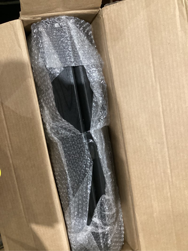 Condition photo showing As Is for serwall hdpe folding adirondack chair with dual cup holder - composite adirondack chair - black black 1 pack-original