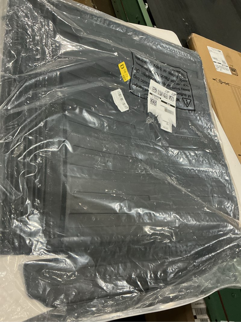 Condition photo showing Good Condition for cargo liner for 2026 2025 2024 grand highlander accessories, cargo mat seat backrest 2 in 1 mat all-weather tpe back seat protector trunk mat for grand highlander accessories