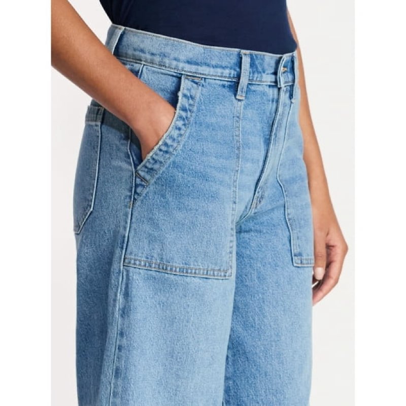 Time and tru tt utility trouser medium wash size 16