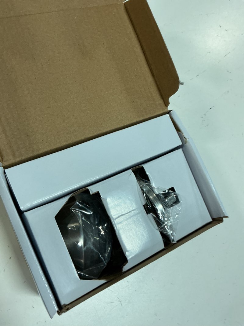 Condition photo showing Good Condition for hyper tough keyed entry single cylinder deadbolt lock, stainless steel finish