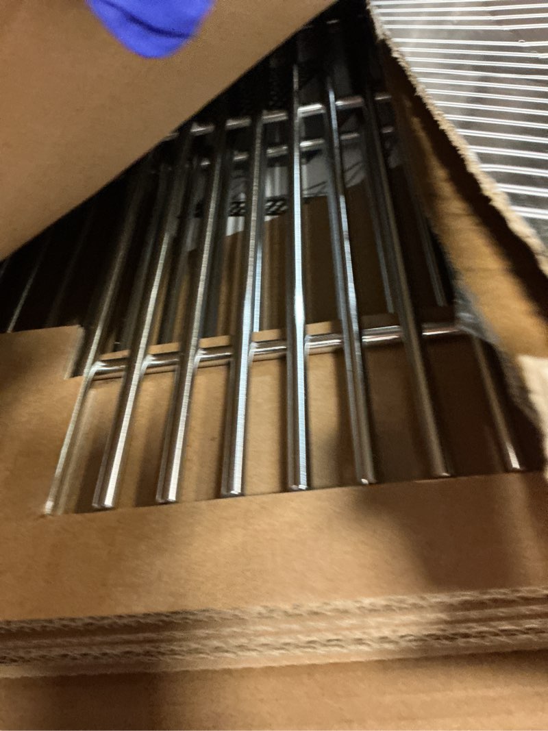 Condition photo showing Good Condition for weber crafted stainless steel cooking grates – compatible with genesis 300 series gas grills (2016+) quick-heating, outdoor kitchen system