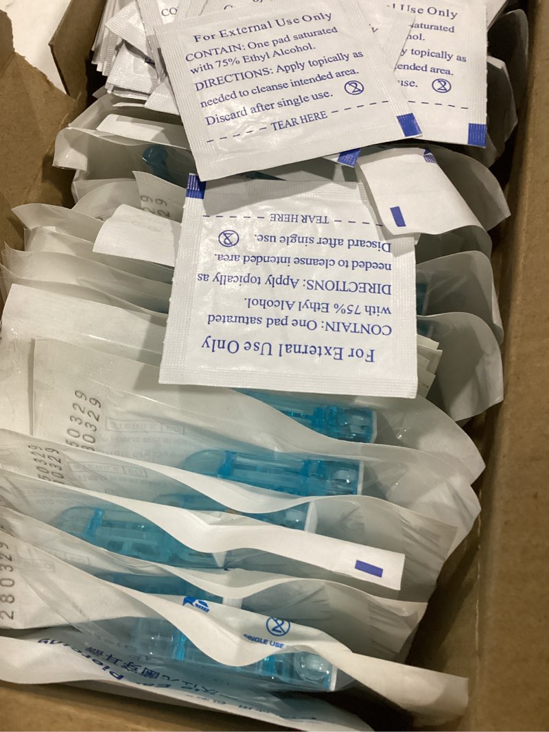 Condition photo showing New/Like New for 50pcs ear piercing kit - disposable safety sterile self piercing gun with ear studs and aid tool 50 pieces