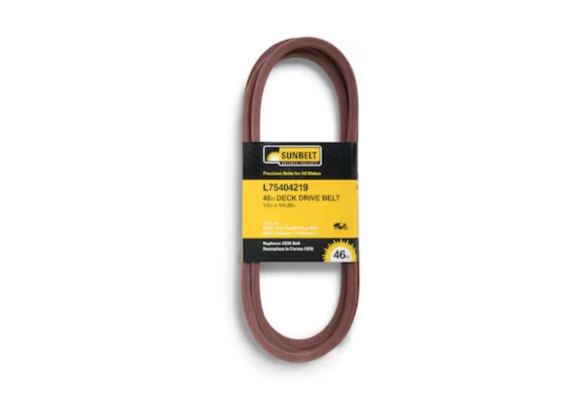 Sunbelt 1/2-in x 103.25-in Deck Belt, for 46-in Riding Mower/Tractors, Replaces OEM Part Number 75404219, 95404219, 754-04219, 954-04220
