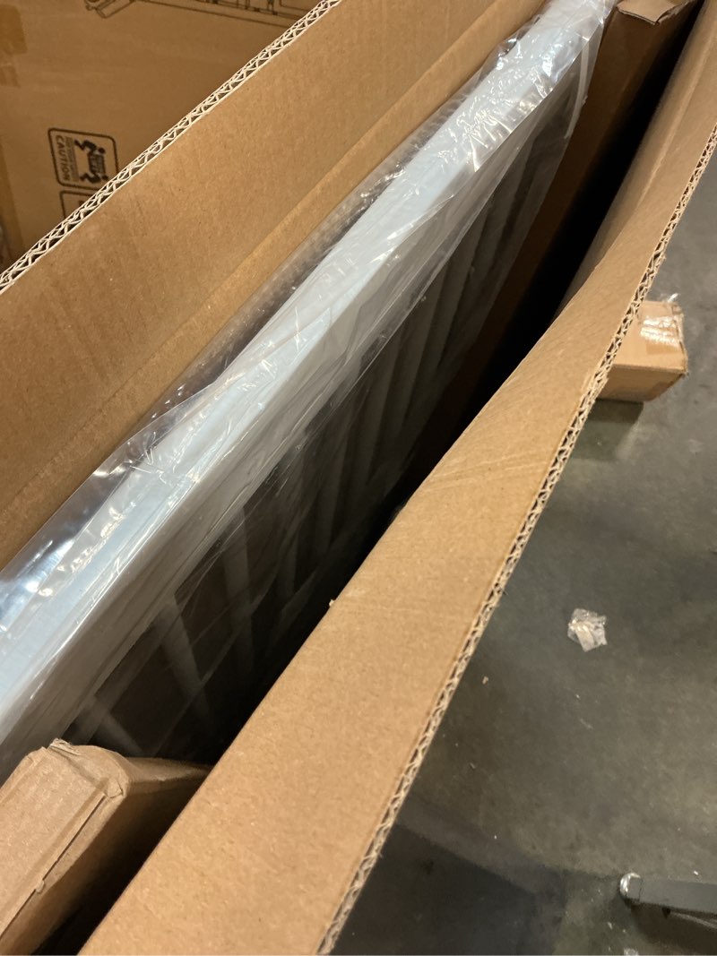 Condition photo showing Good Condition for 41" Extra Tall Baby Gate for Doorways and Stairs No Drill, Adjustable 29.9-40.9'' Auto Close Dog Gate Indoor, Pressure Mounted Walk Through Swing Wide Pet Gate, Tall Cat Gate with Expansion Kit, White 29.6-40.5''W