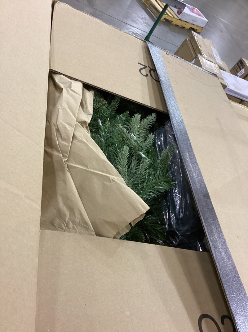 Pre-lit Christmas Tree 6Foot Premium Artificial Spruce Remote Control with 350 Warm White & Multi-Co