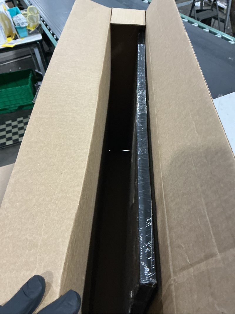 Condition photo showing Good Condition for upsimples 18x24 picture frame, display pictures 16x20 with mat or 18 x 24 without, wall hanging poster frames, black, 1 pack black 18x24
