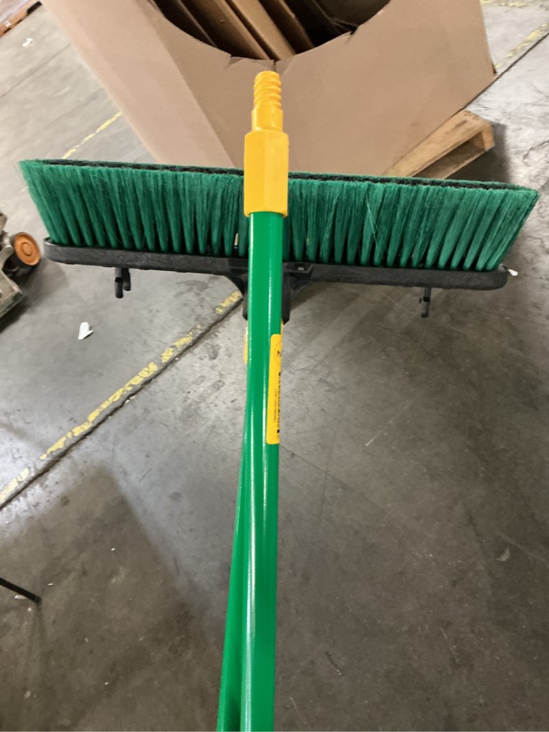 Condition photo showing Good Condition for customer reviews for quickie bulldozer 18 in. indoor/outdoor push broom