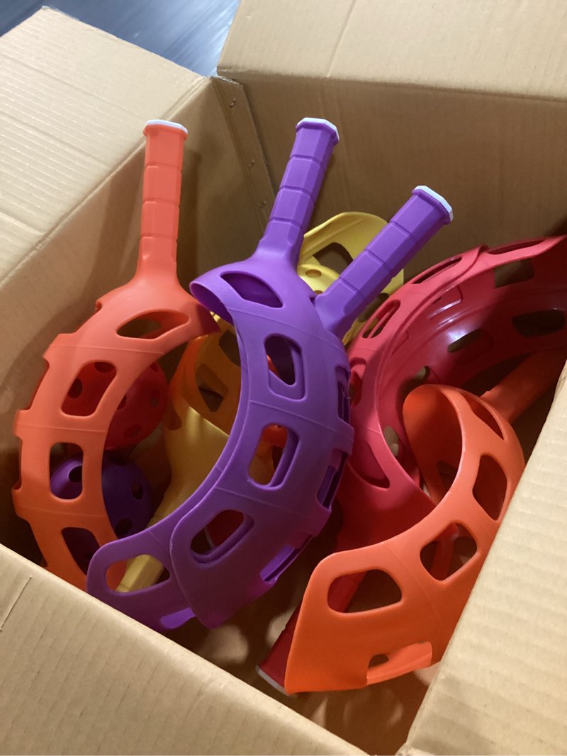 Condition photo showing Good Condition for champion sports sbs1set scoop ball set, plastic, assorted colors, 2 scoops/1 ball per set, 6 sets